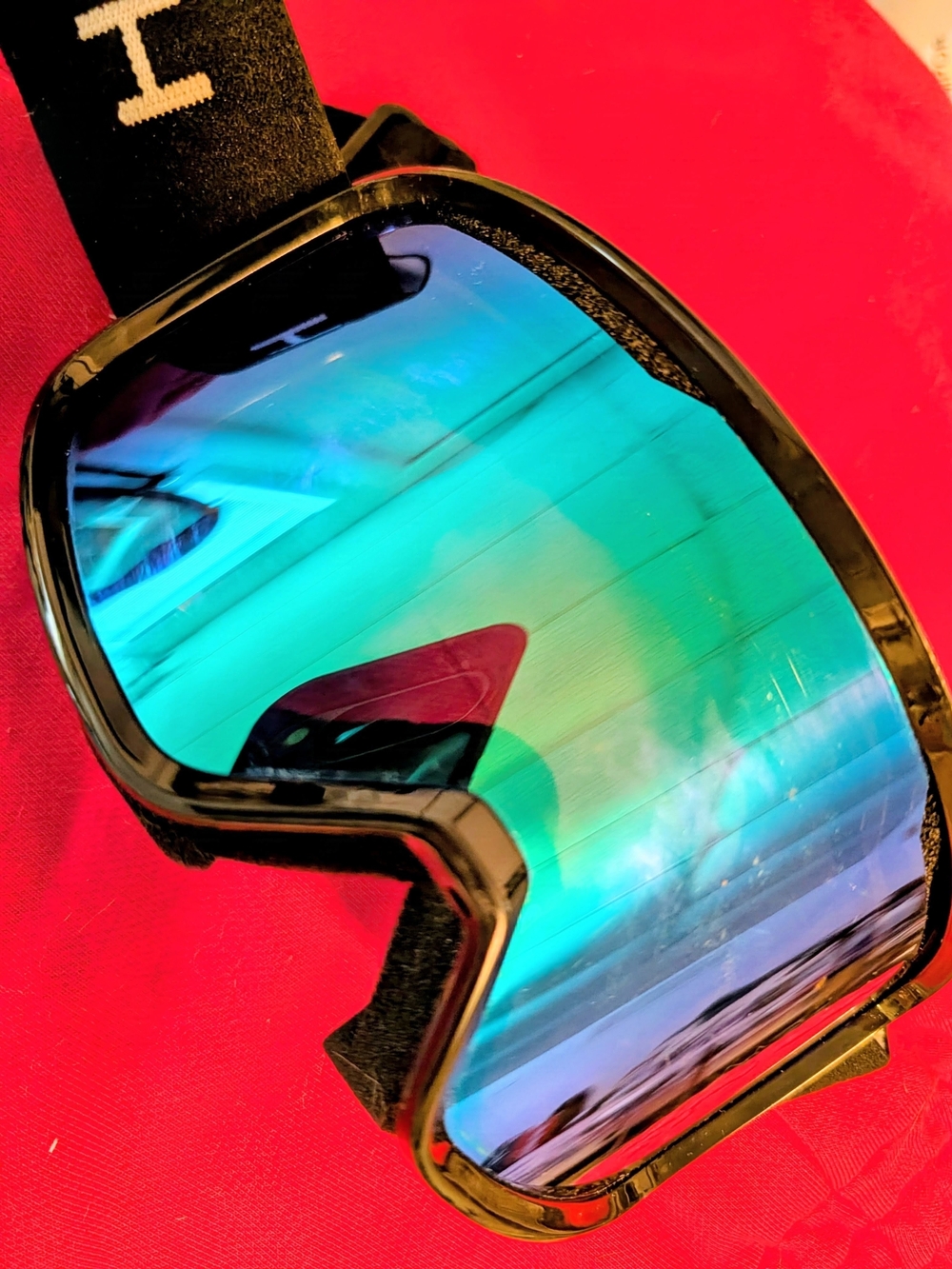 Smith Blue Mirror Lens Ski/Snowboard Goggles